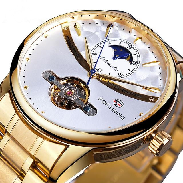 Men's fashion leisure tourbillon multi-function automatic mechanical watch