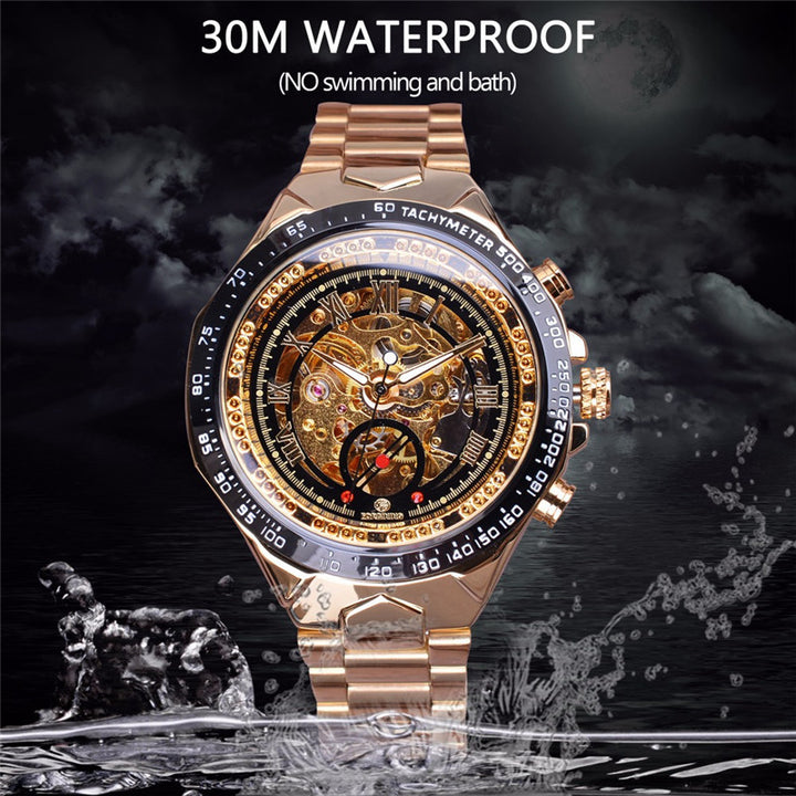 Luminous Pointer Waterproof Manual Mechanical Watch