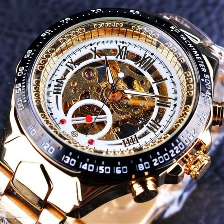 Luminous Pointer Waterproof Manual Mechanical Watch