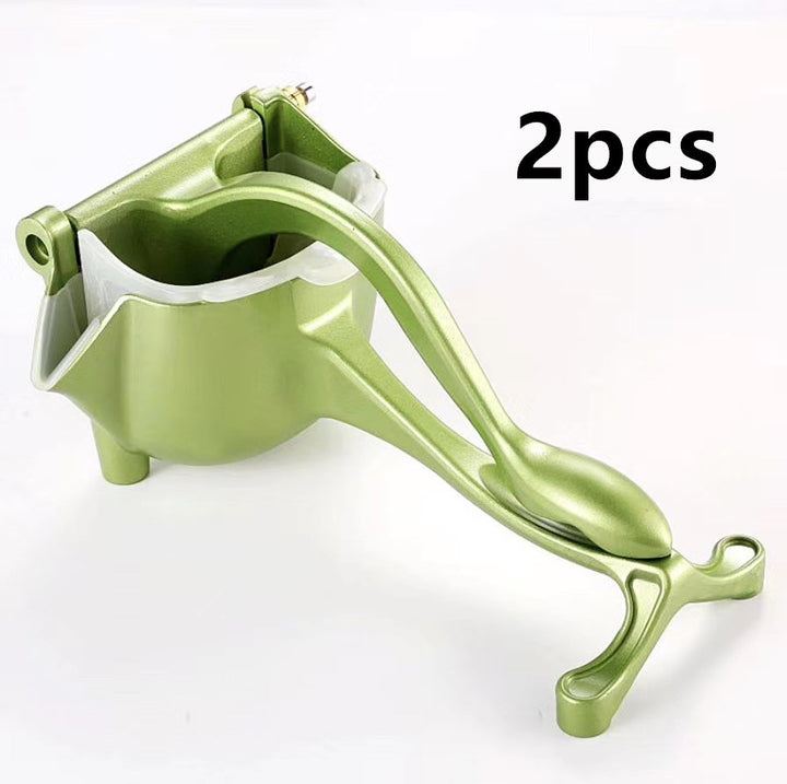 Portable Household Aluminum Alloy Manual Juicer Squeezer Fruit Tool