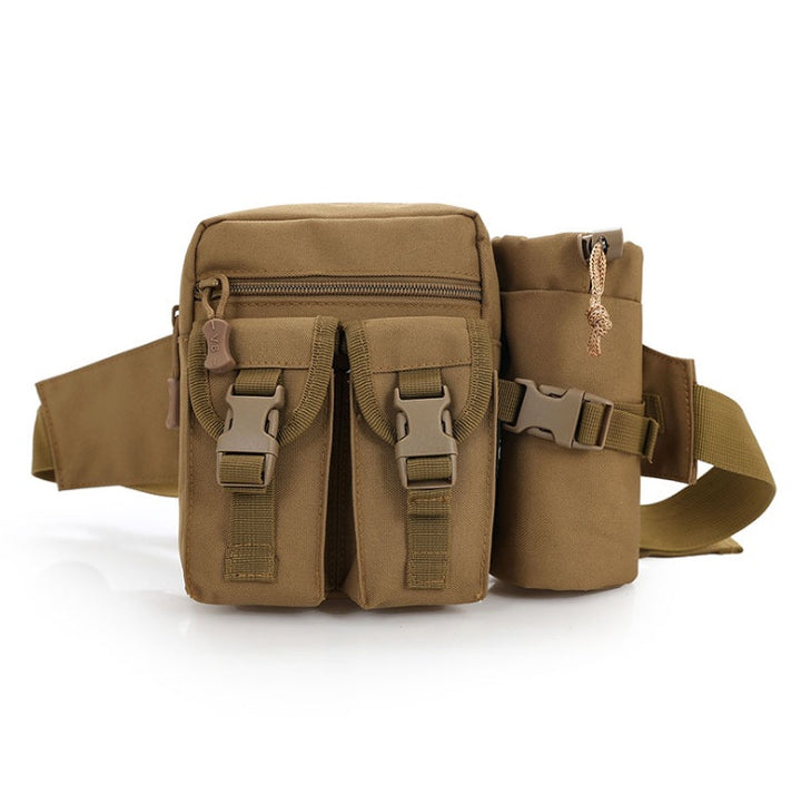 Camping Outdoor Waist Bag Tactical Nylon Waterproof Military Bag With Water Bottle Pockets For Traveling Riding Travel Hiking Climbing