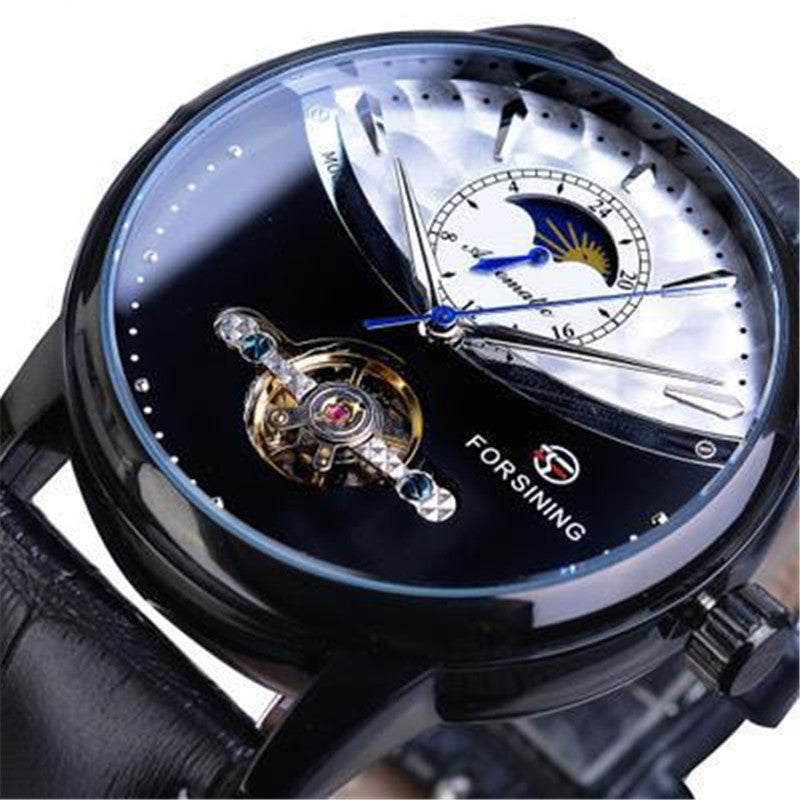 Sinai Hollow Out Automatic Mechanical Men's Leisure Watch