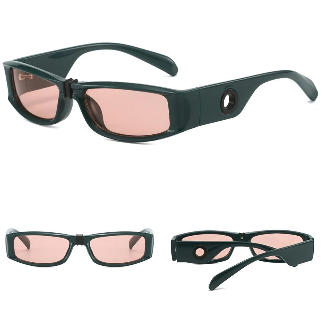 Retro Rectangle Sunglasses