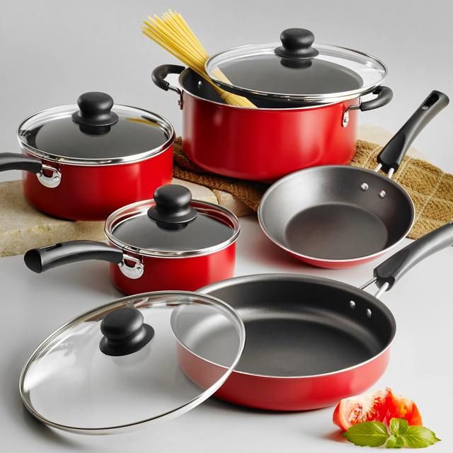 9-Piece Non-stick Cookware Set for Everyday Cooking