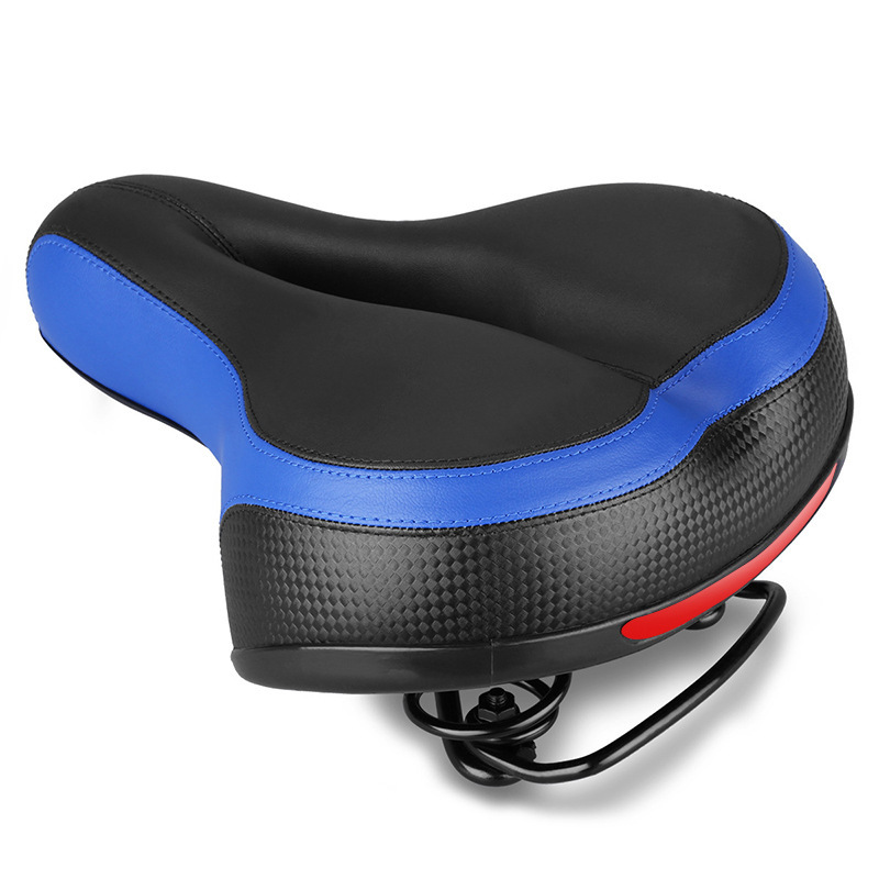 30X28X12Cm Extra Wide Bike Saddle Soft Comfort Bicycle Cushion with LED Light