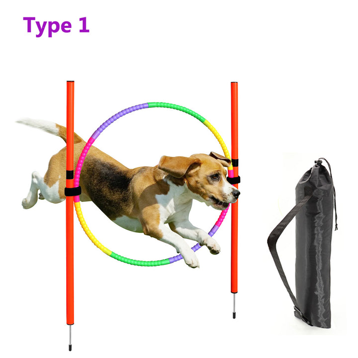 Portable Dog Agility Jumping Tool