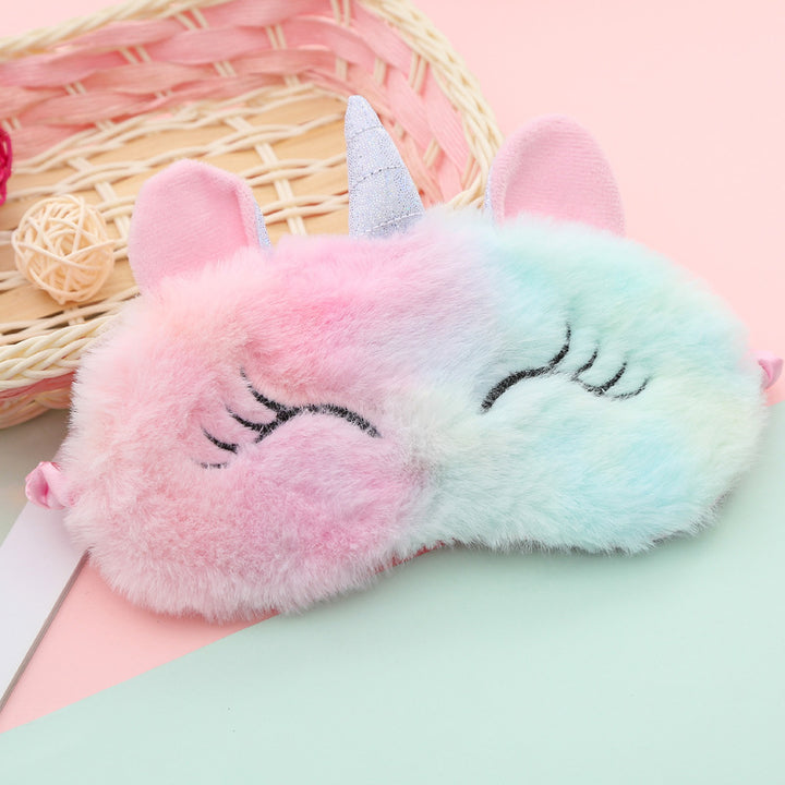 Cute Unicorn Party Anime Sleep Mask for Kids