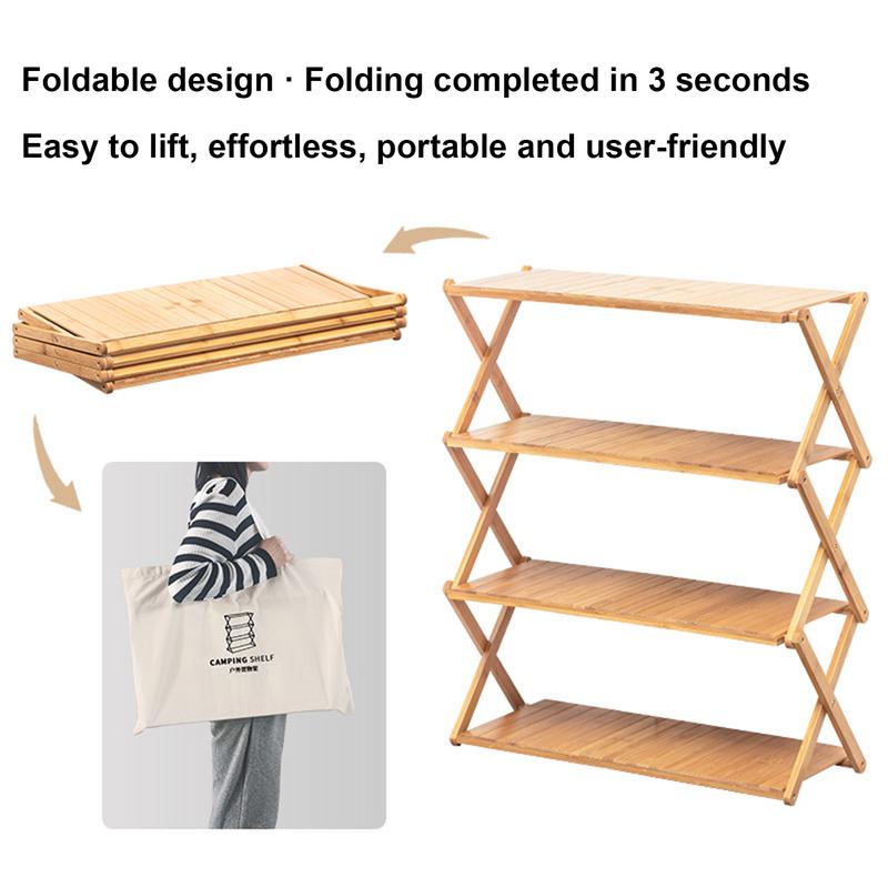 Outdoor Camping Shelf Rack