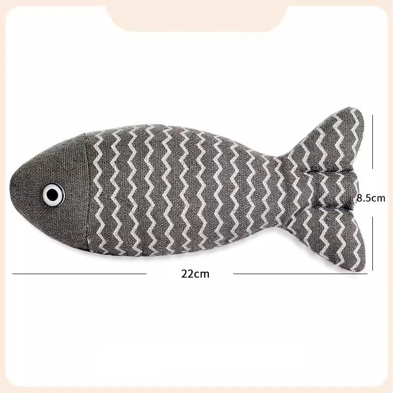 Interactive Cat Fish Toy