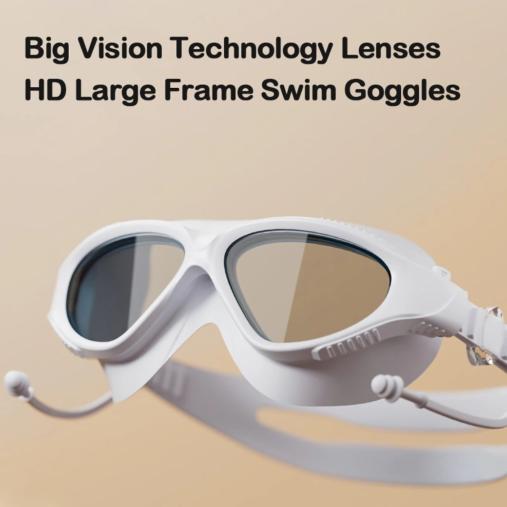 Professional HD Anti-Fog Adjustable Swim Goggles for Adults