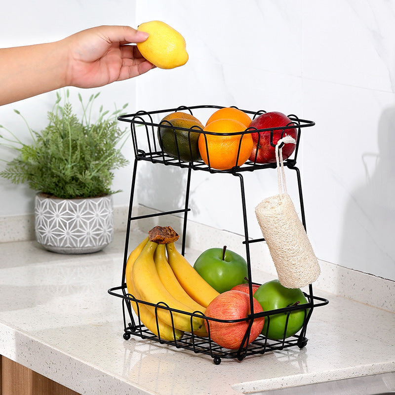 Iron Art Snack Fruit Basket Storage Basket Minimalist