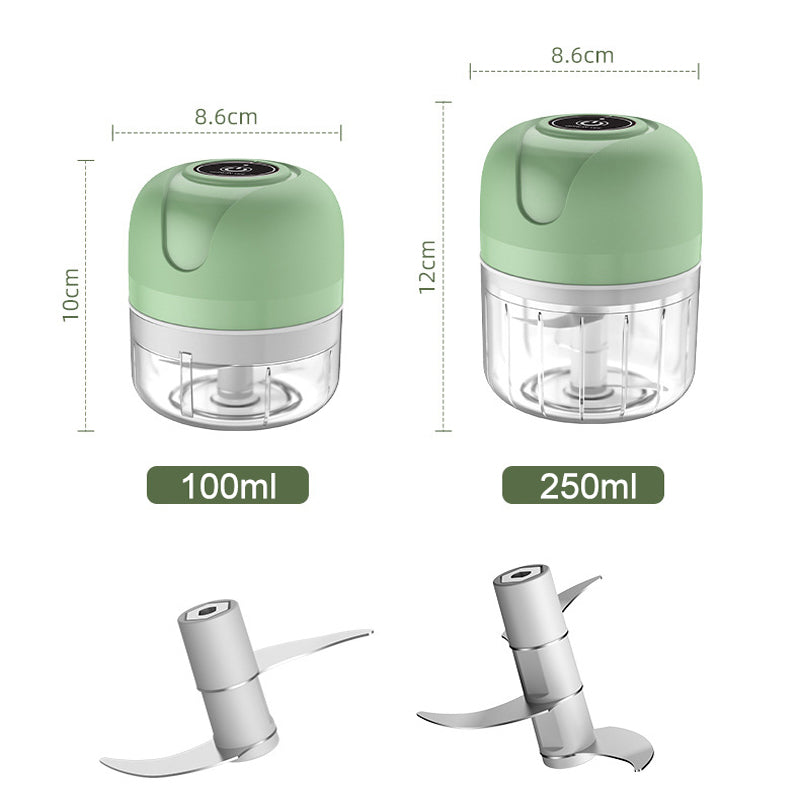 USB Rechargeable Mini Electric Garlic and Food Chopper