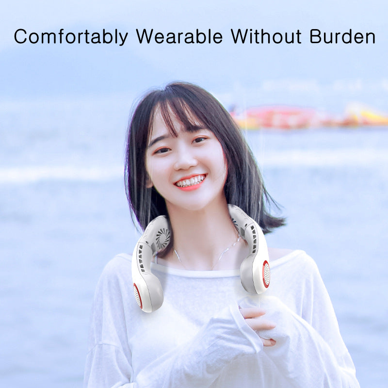 Portable Foldable Hanging Neck Fan