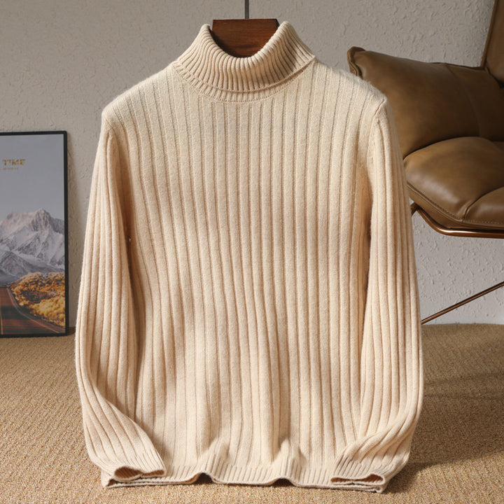 Autumn And Winter Men's Turtleneck Sweater Thickened