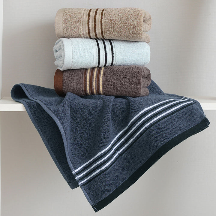 Soft and Stylish Cotton Striped Bath Towel