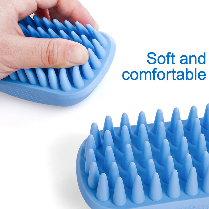 Soft Silicone Pet Bath & Grooming Brush