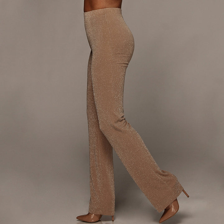 Hip-flare flared pants