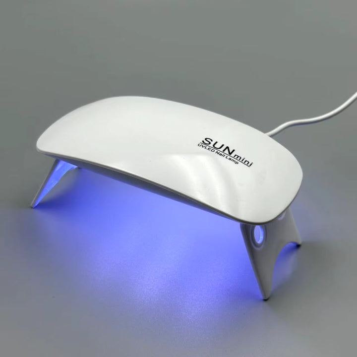 Portable 6W Mini Nail Dryer LED UV Lamp for Home Use with USB Cable