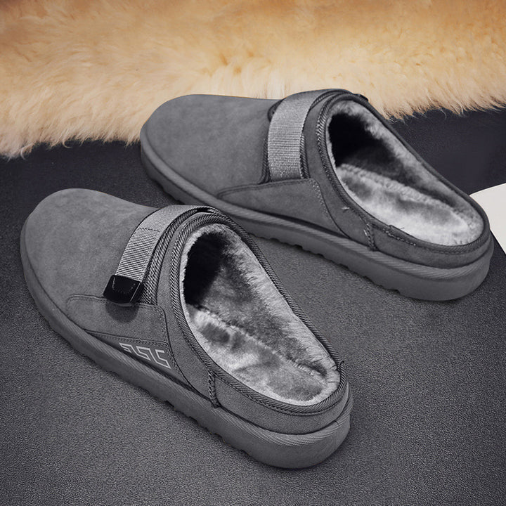 Men's Winter Antislip Indoor Mop Cotton Shoes