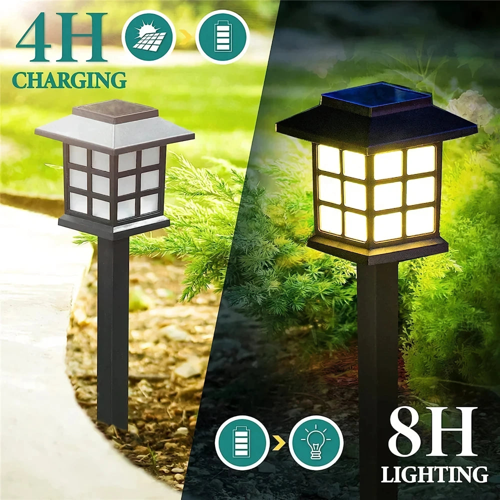 2Pack Solar LED Pathway Lights