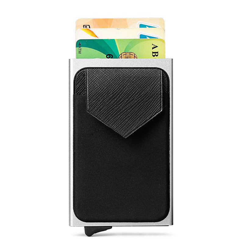 Aluminum Automatic Card Holder