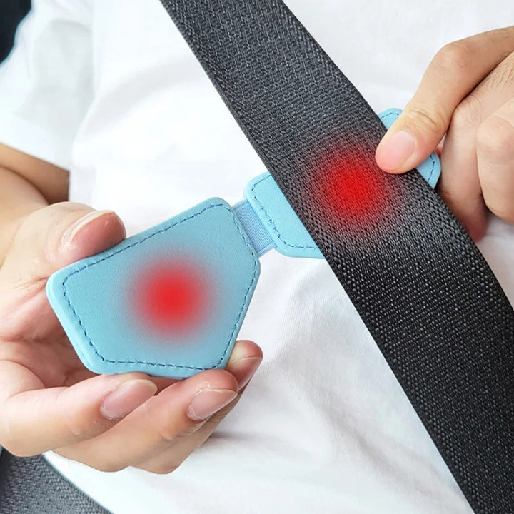 Magnetic PU Seat Belt Clip