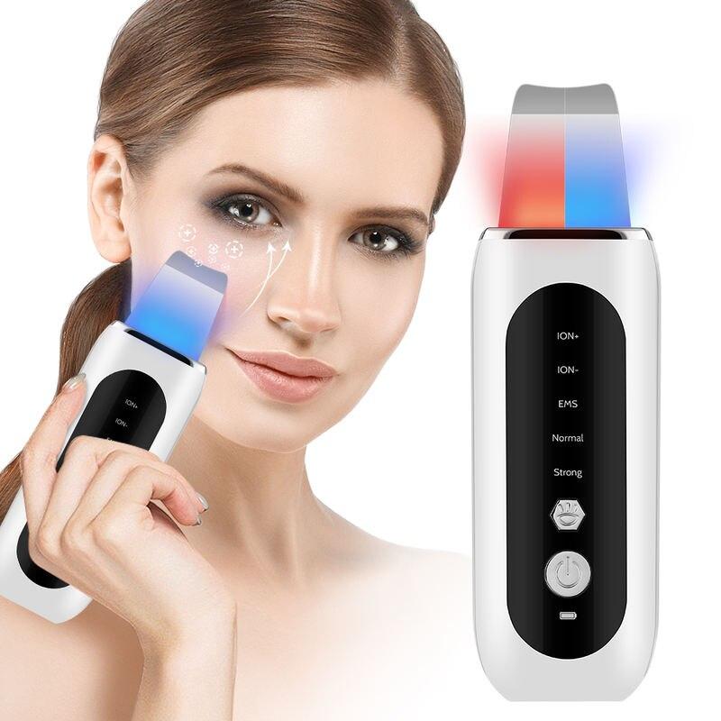 Ultrasonic Skin Scrubber: Deep Pore Cleanser & Blackhead Remover