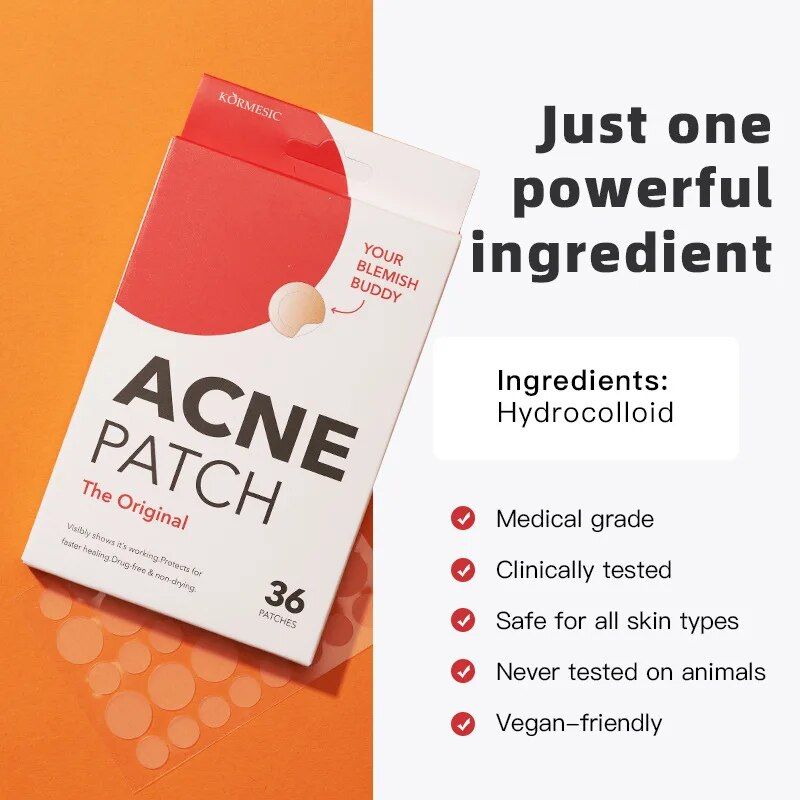 36 Patches/Box Hydrocolloid Acne Pimple Patch