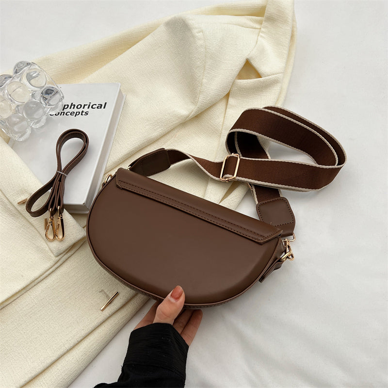 Summer Chic Leather Chain Shoulder Crossbody Bag for Women