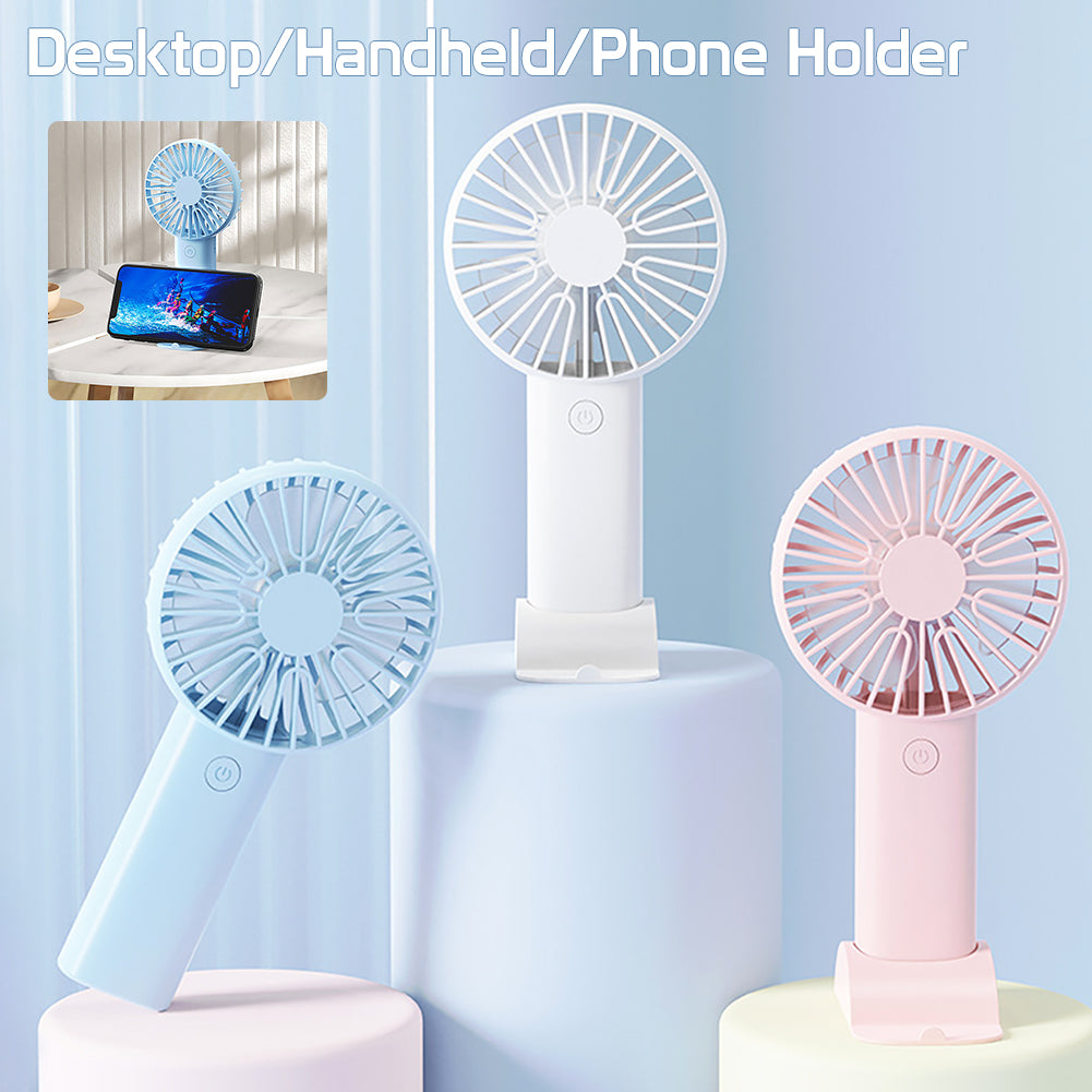 Mini Portable Handheld USB Rechargeable Fan