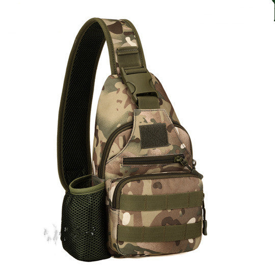 Charging port Canvas Backpack waist bag