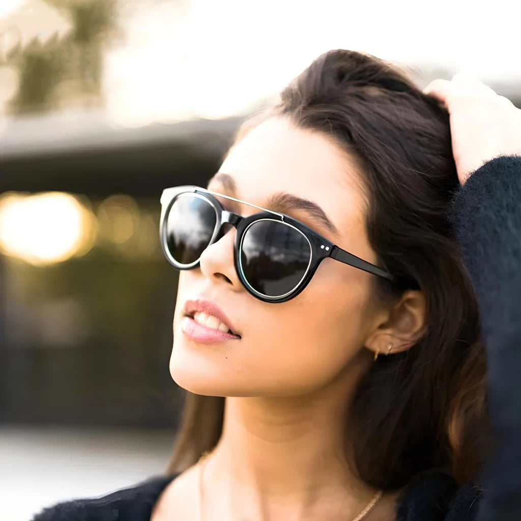 Polarized Round Sunglasses