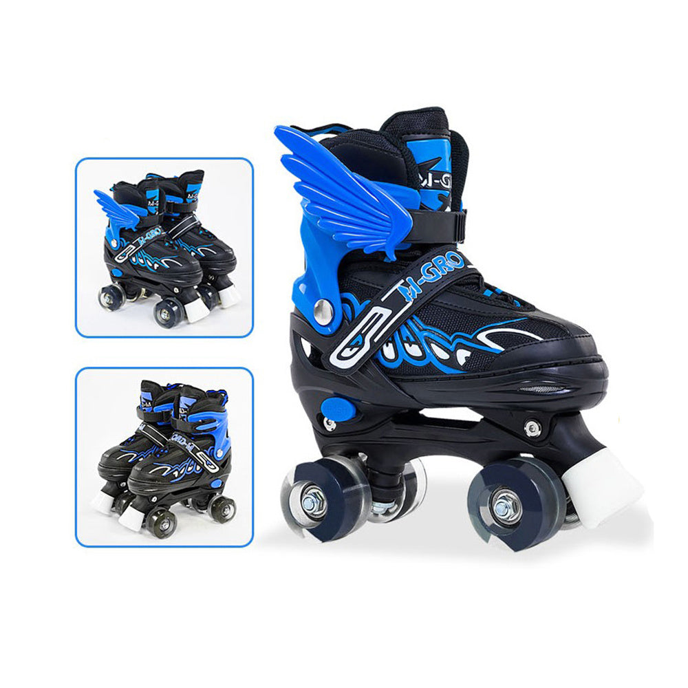 Children Adjustable Skates Roller Skates Boys Girls Kid's Roller  4-Wheels Outdoor Sports Skates