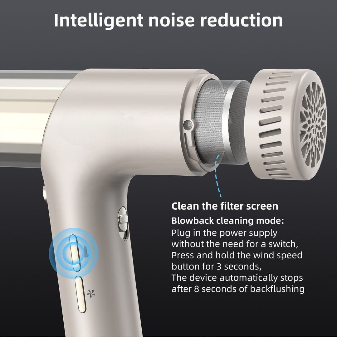 High-Speed Ionic Hair Dryer with Diffuser