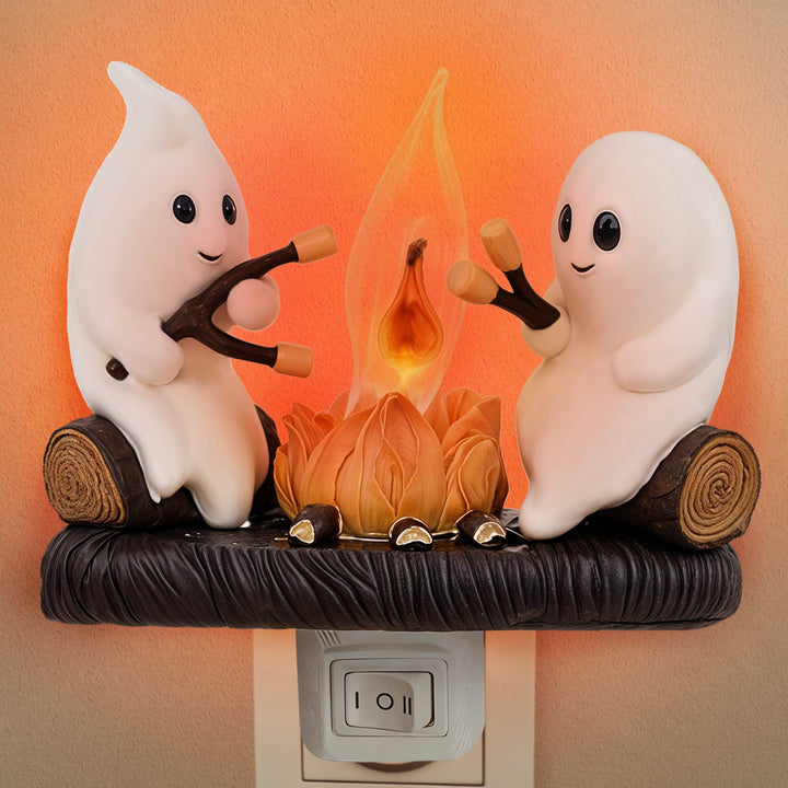 Halloween Ghost Campfire Night Light