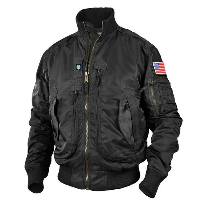 Men's Jacket Spring And Autumn Baseball Uniform Pilot Jacket Casual Jacket