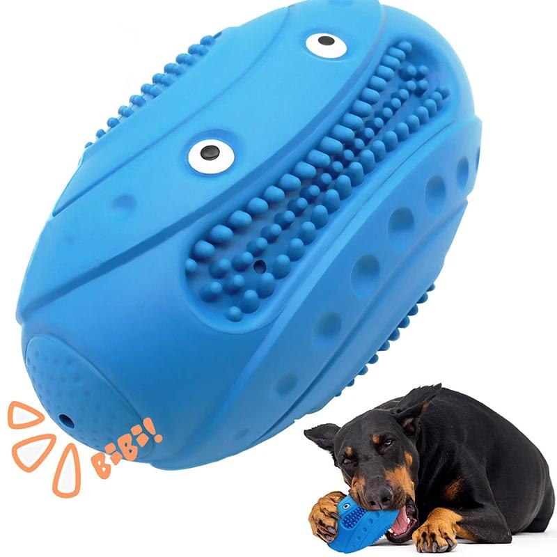 Durable Non-Toxic Rubber Dog Chew Toy for Aggressive Chewers