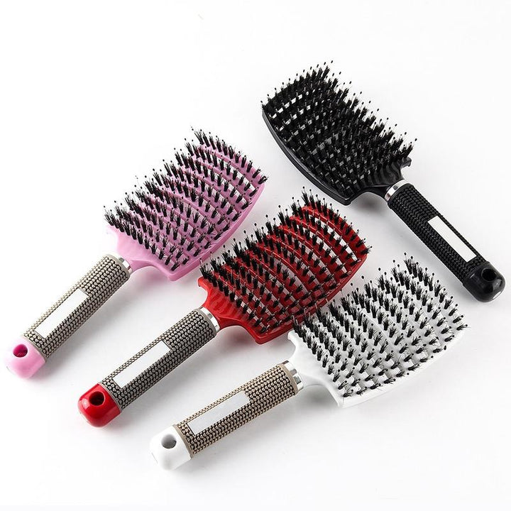 Curved Bristle Massage Comb