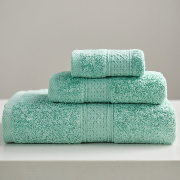 Minimalist Style Square Towel Towel Bath Towel Set Towel Pure Cotton