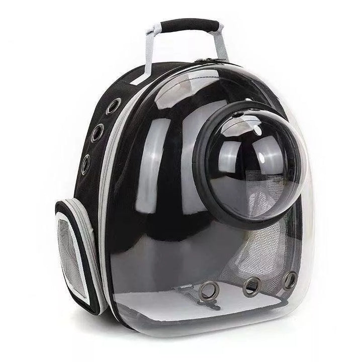 Luxury Cat Space Capsule Backpack - Transparent Pet Carrier for Stylish Outings