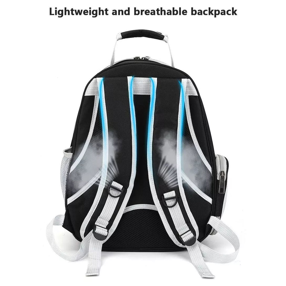 Luxury Cat Space Capsule Backpack - Transparent Pet Carrier for Stylish Outings