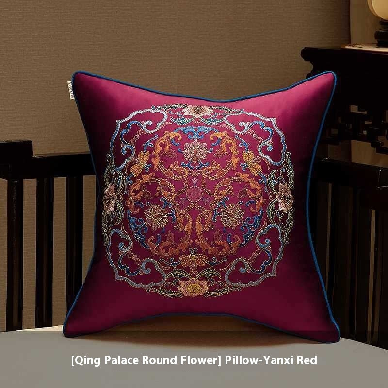 Classical Embroidery New Chinese Style Pillow Cover