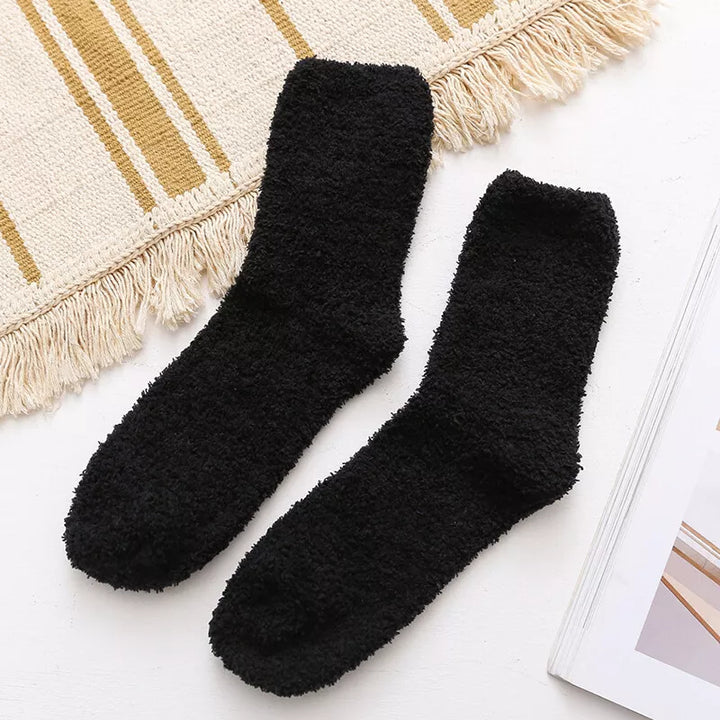 Cozy Men's Winter Thermal Fleece Socks