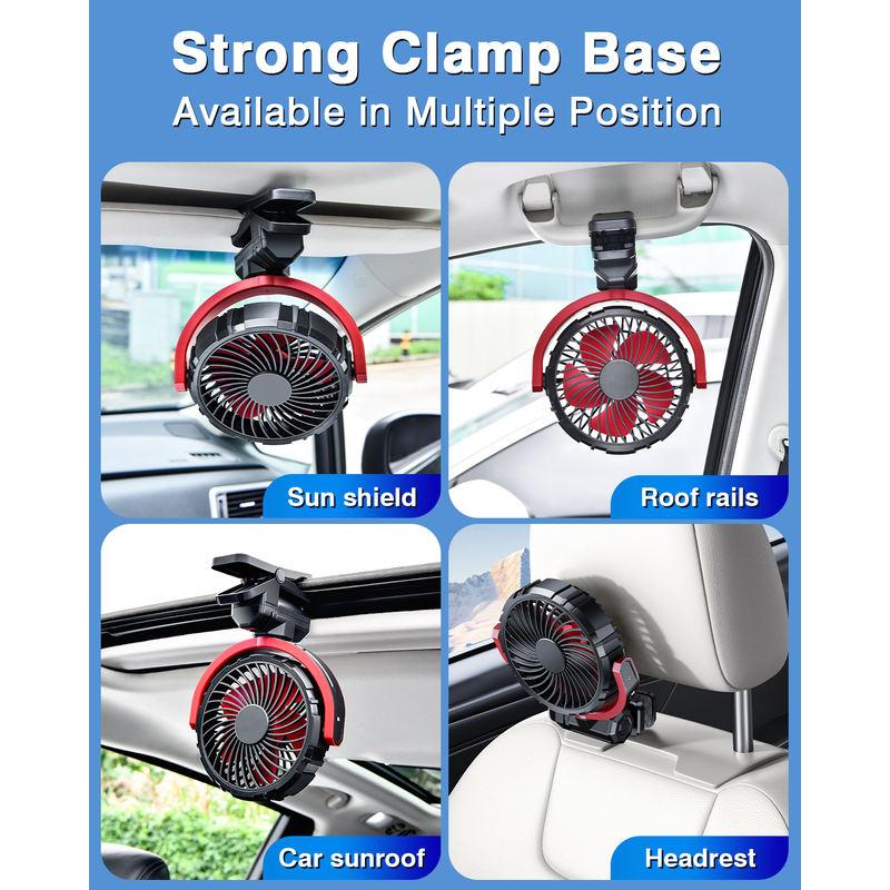 Portable Car Cooling Clamp Fan