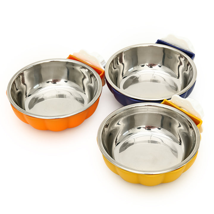 Hanging Stainless Steel Pet Bowl