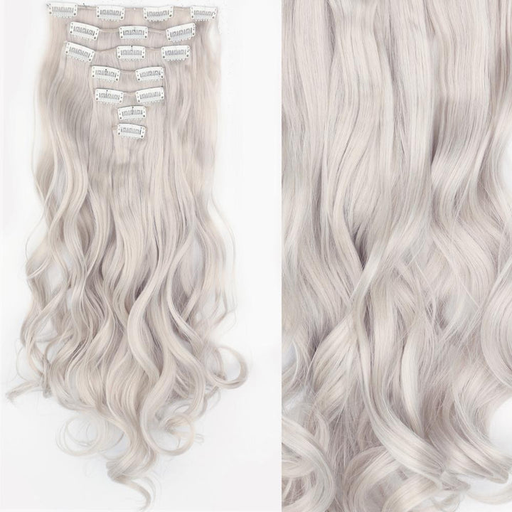 Long Wavy Ombre Clip-In Hair Extensions