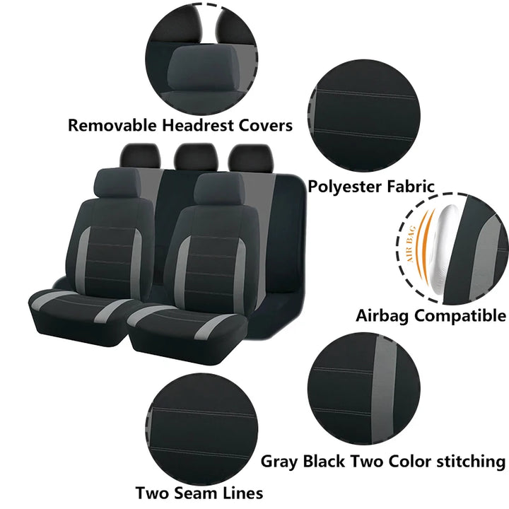 Universal Fabric Car Seat Covers