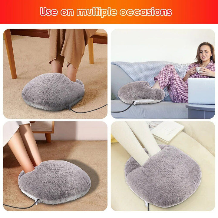 USB Electric Foot Warmer Shoes for Winter Comfort