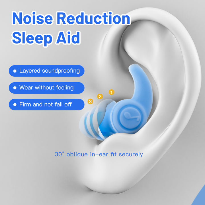 Ultimate Red Soundproof Sleeping Ear Plugs