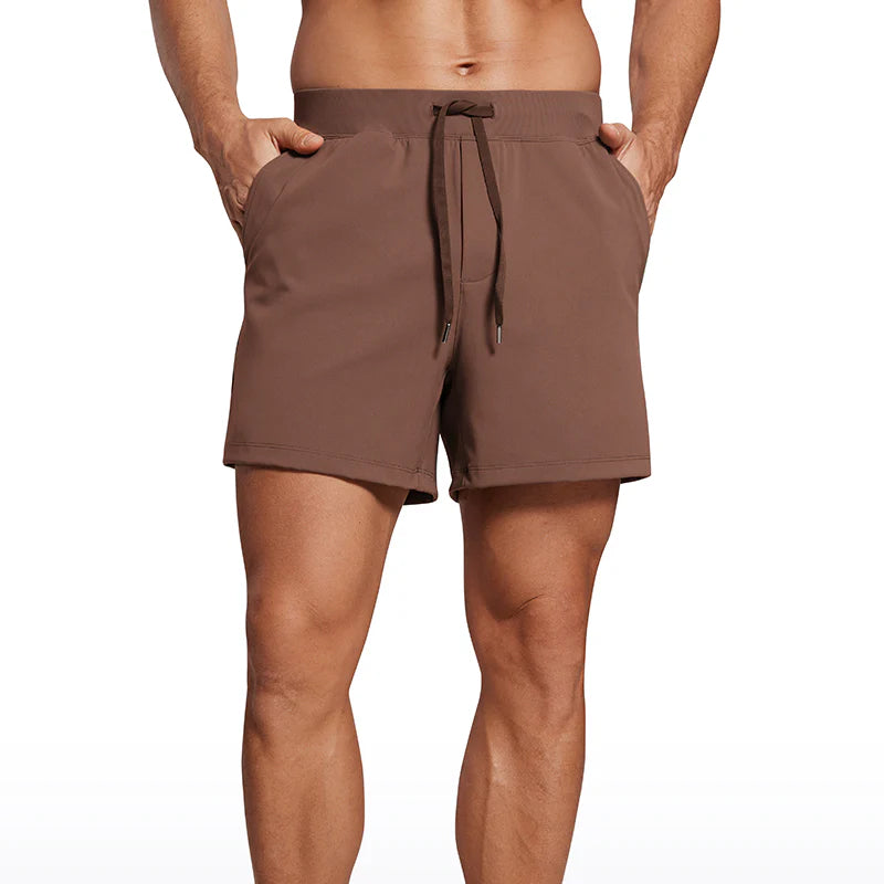 5" Four-Way Stretch Workout Shorts